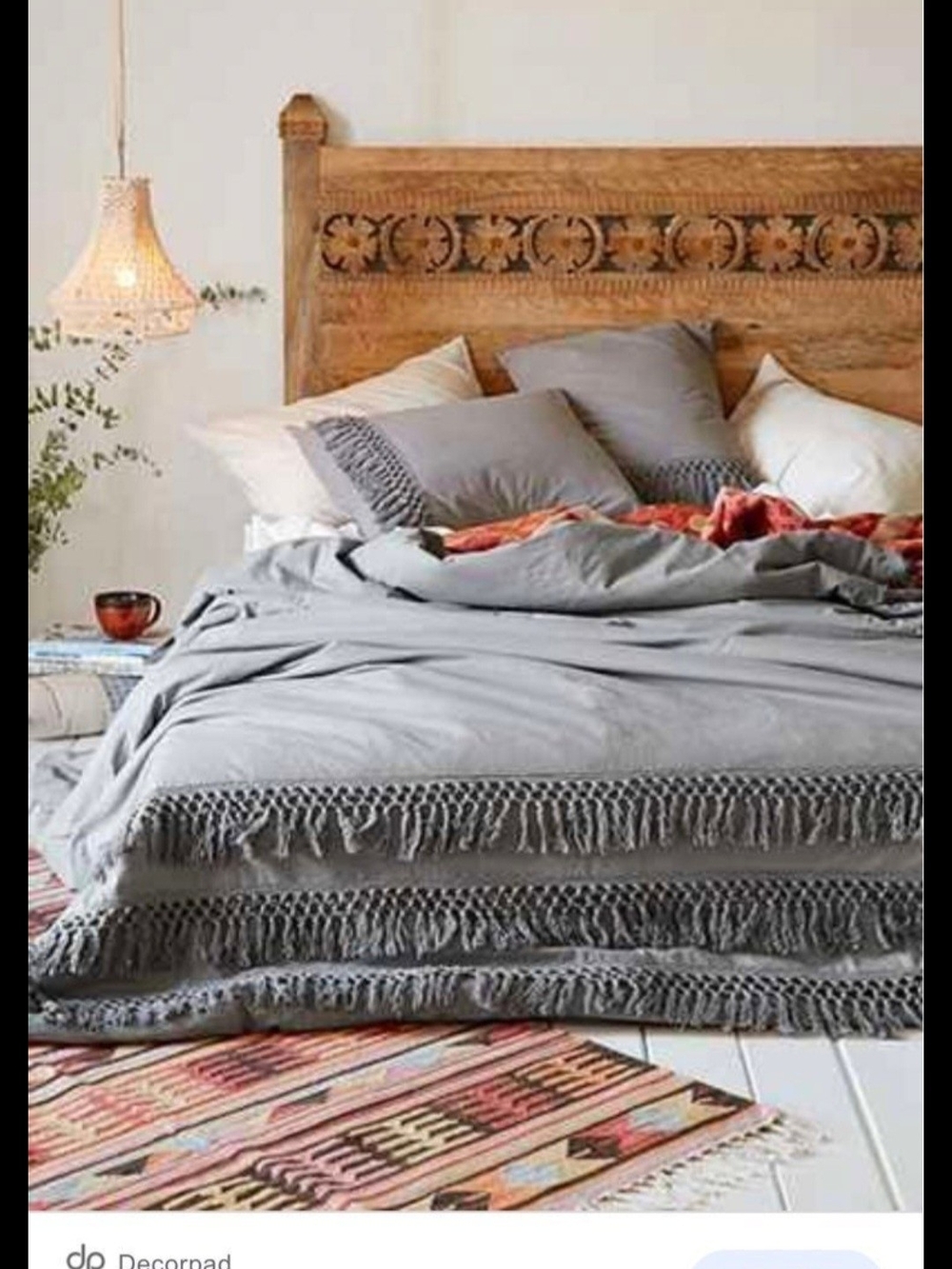 Urban Outfitters Fringe Duvet Cover